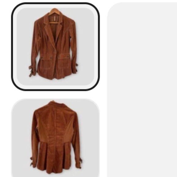 XCVI Cordoroy Jacket - Picture 2 of 7